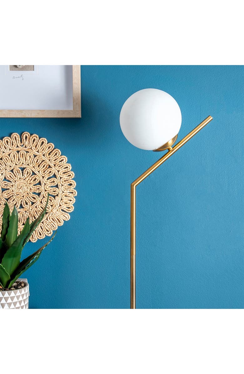 NULOOM Gold Crete 56" Iron Floor Lamp, Alternate, color, 