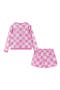 selected Checkered Bow