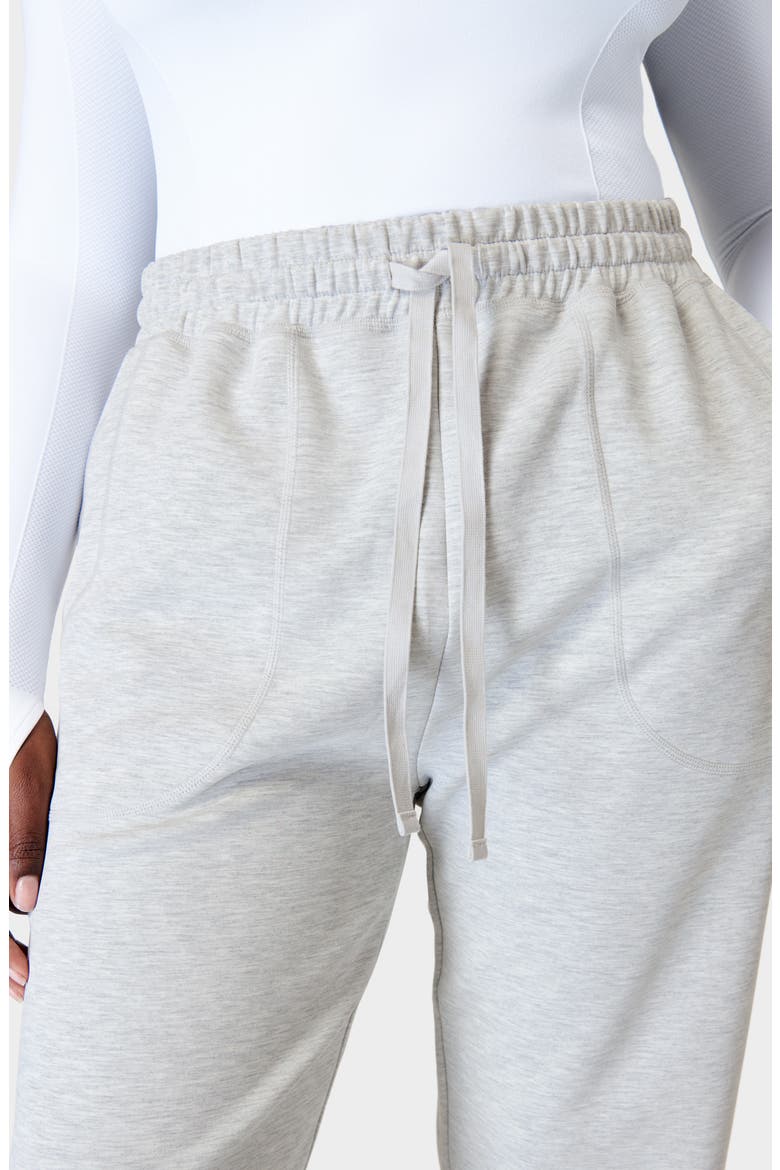 Sand Wash Drawstring Sweatpants, Alternate, color, ICE GREY M