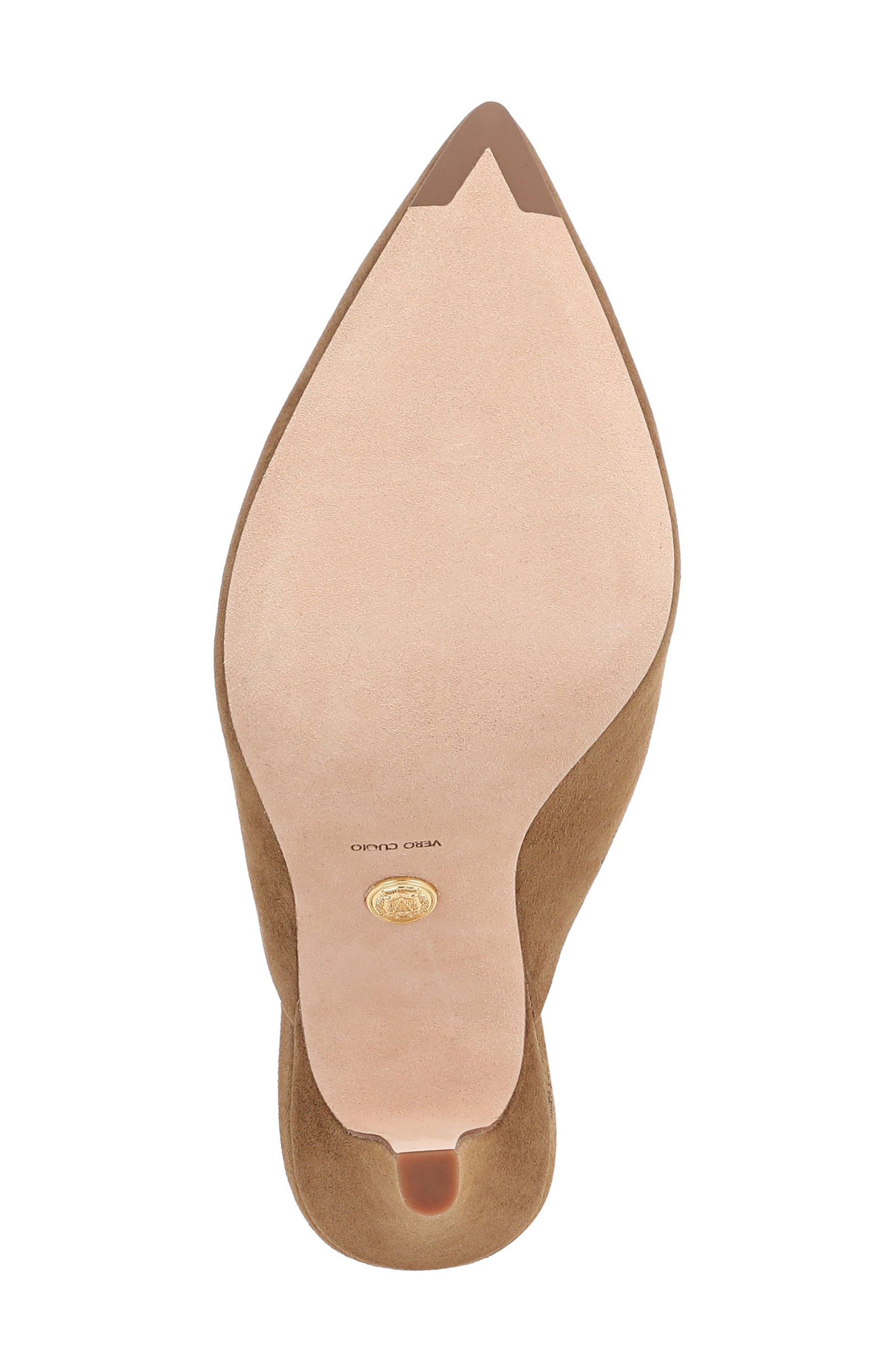 Rochelle Pointed Toe Mule, Alternate, color, CHESTNUT