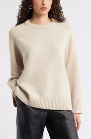 Nordstrom Crewneck Wool & Cashmere Sweater