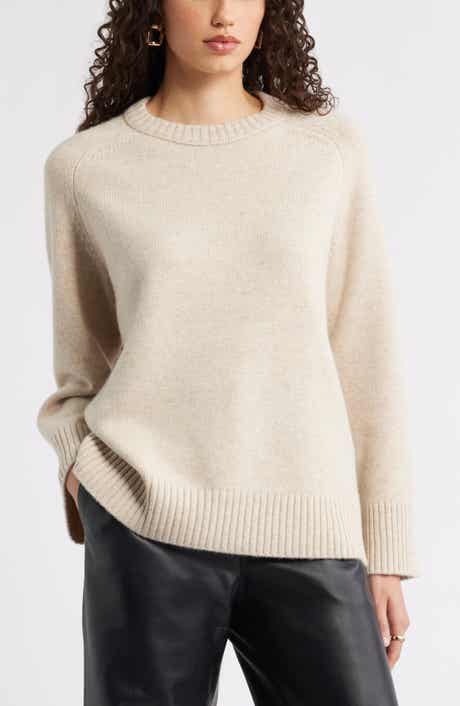 Nordstrom Crewneck Wool & Cashmere Sweater
