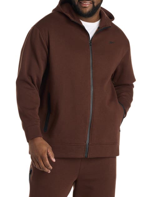 Big & Tall Performance Tech Fleece Front-Zip Hoodie
