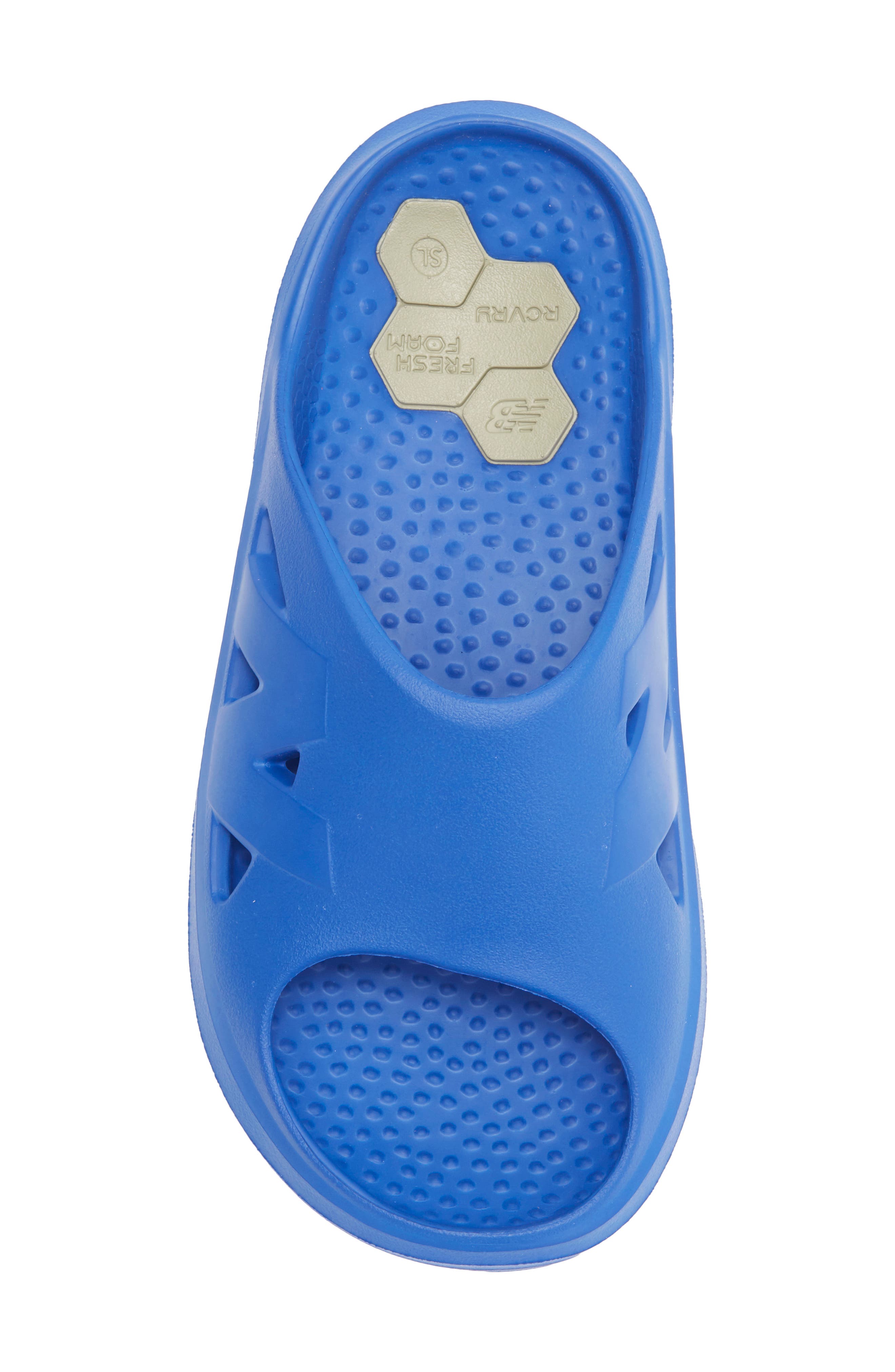 New Balance Cvrys Slide Sandal, Alternate, color, Blue Gemstone/ Shipyard