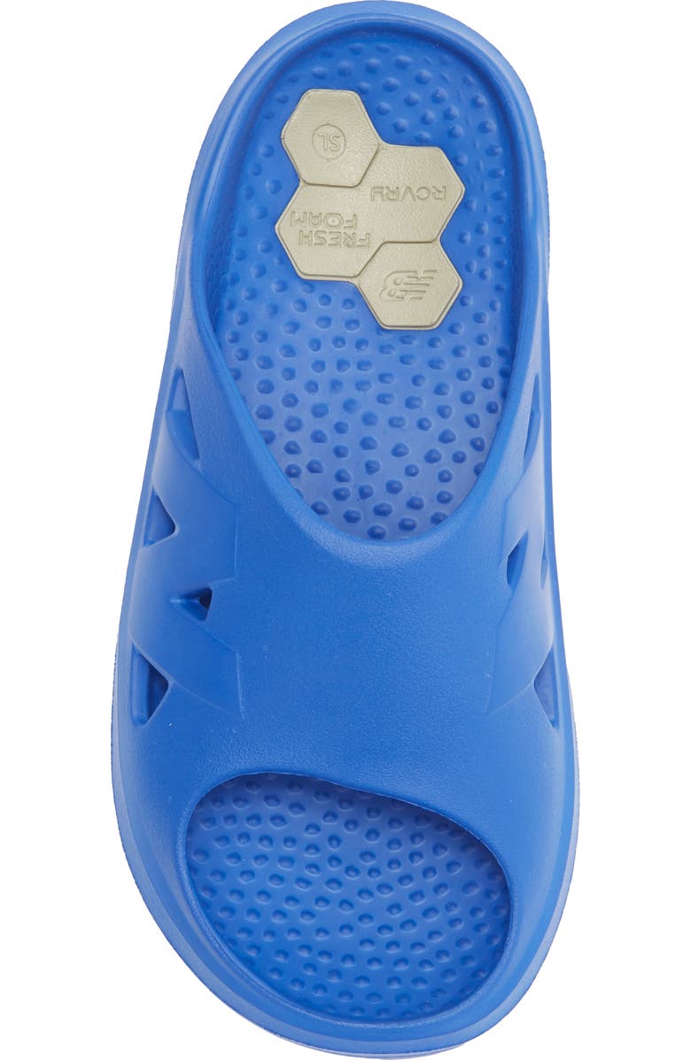 New Balance Cvrys Slide Sandal, Alternate, color, Blue Gemstone/ Shipyard