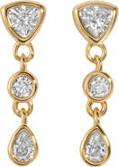 LILI CLASPE Small Eraz Drop Earrings