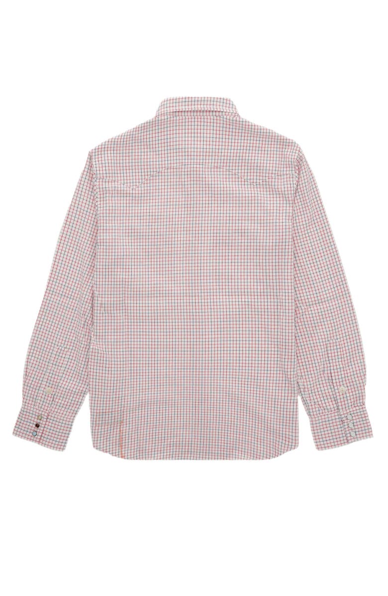 Fortela Smith Texan Shirt, Alternate, color, Red Blue Damier