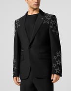 PHILIPP PLEIN Blazer Gigolo Fit Stars Studs Men