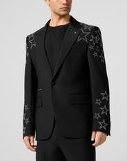 PHILIPP PLEIN Blazer Gigolo Fit Stars Studs Men
