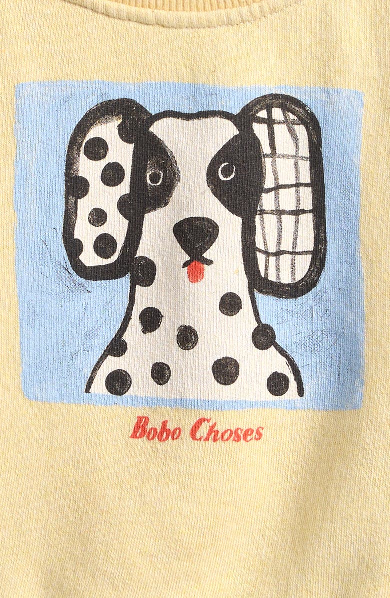 Bobo Choses Van Dog Sweatshirt, Alternate, color, Yellow