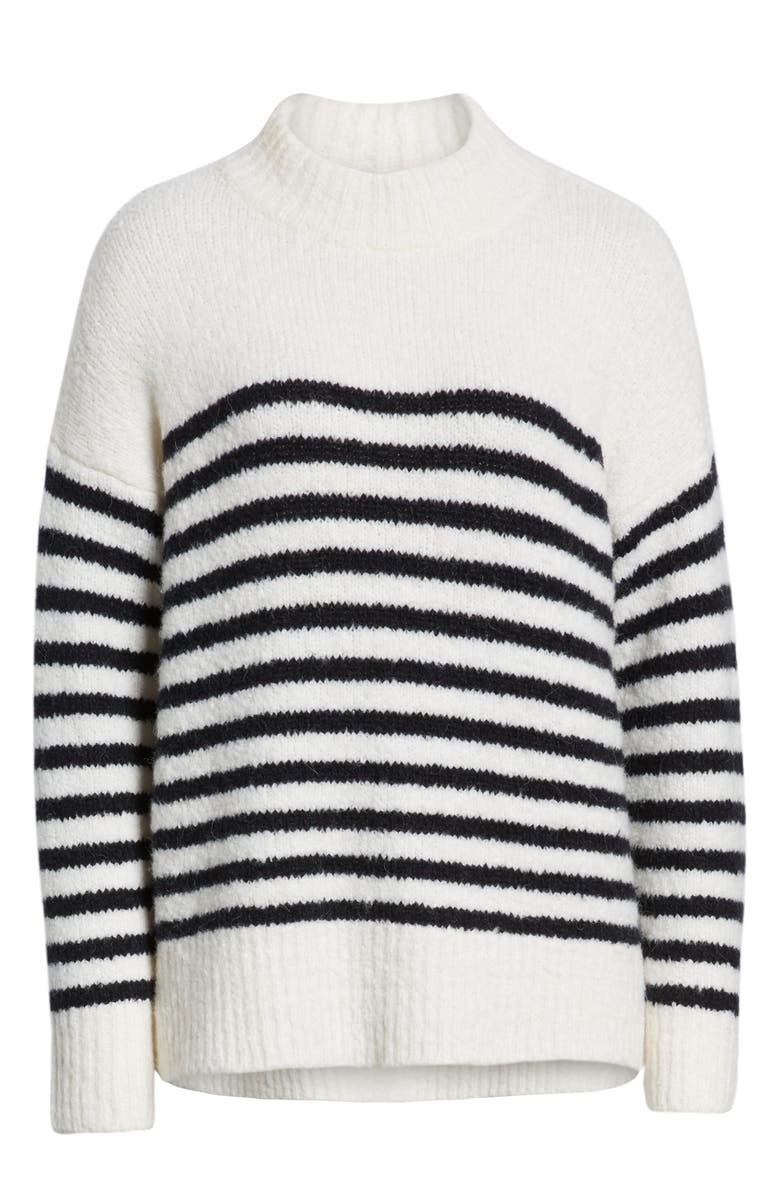 Lou & Grey Charlie Stripe Sweater, Alternate, color, 
