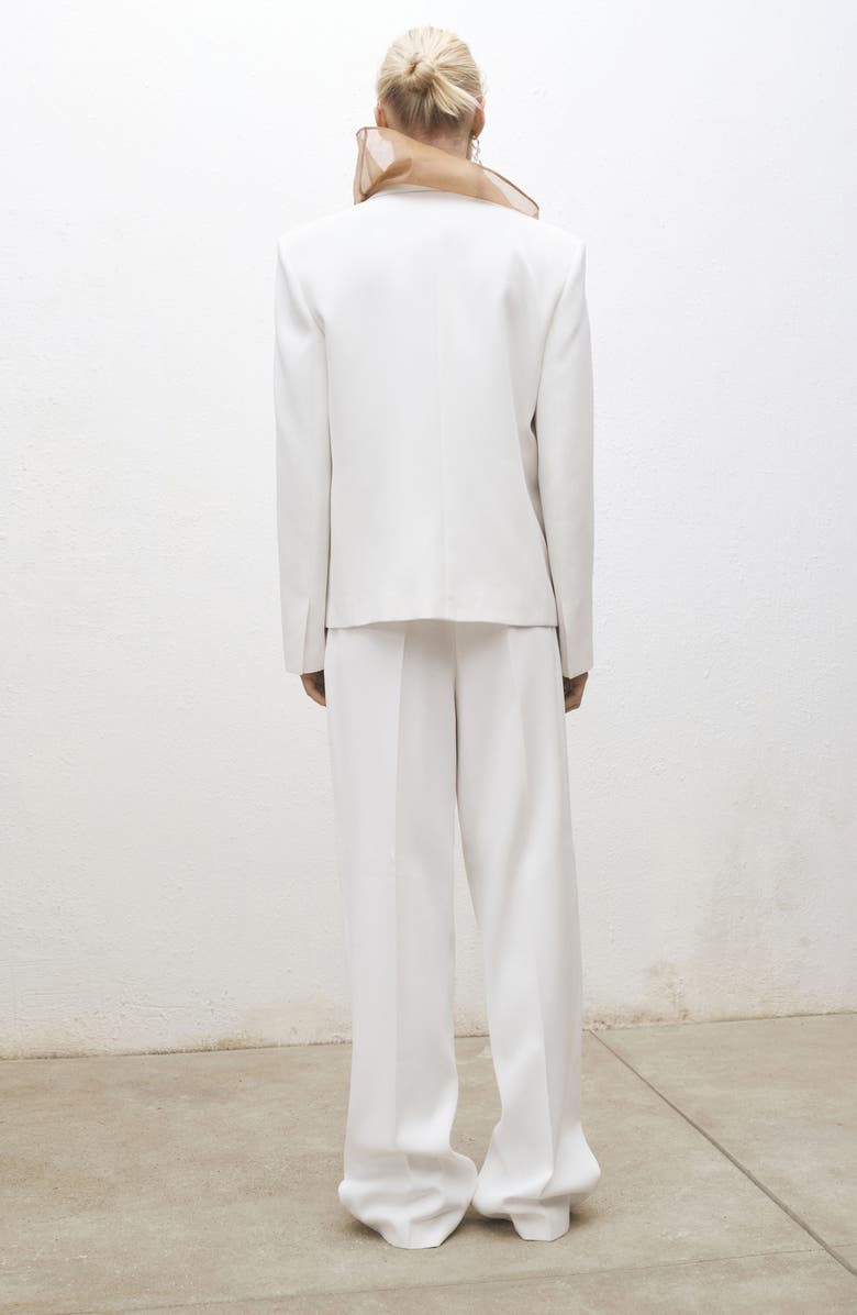 MANGO Wide Leg Suit Pants, Alternate, color,