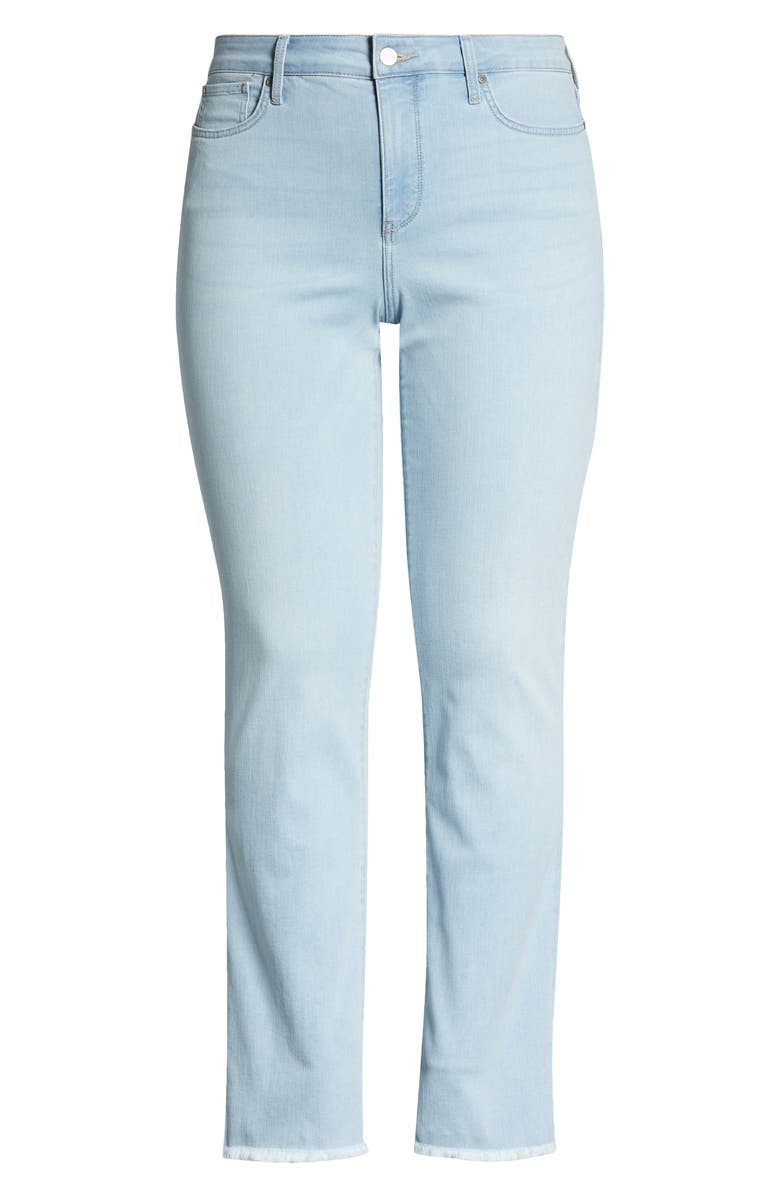 NYDJ Cool Embrace<sup>®</sup> Frayed Relaxed Straight Leg Jeans, Alternate, color,