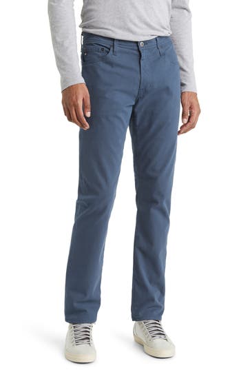 Ag Everett Sud Slim Straight Fit Pants In Blue