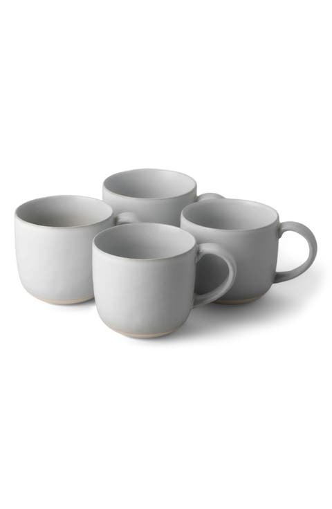 The Mugs Set of 4 Stoneware Mugs