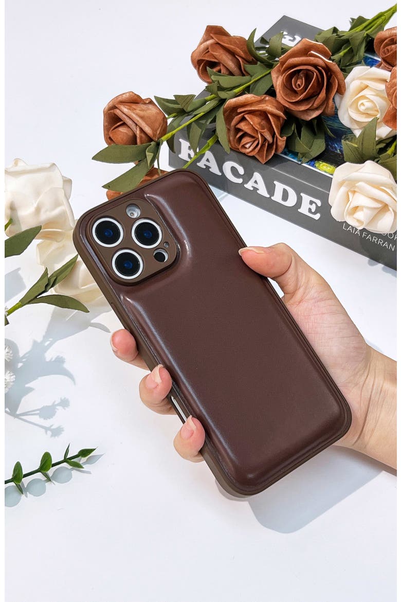 Cushion iPhone 16 Pro Max Phone Case, Alternate, color, BROWN