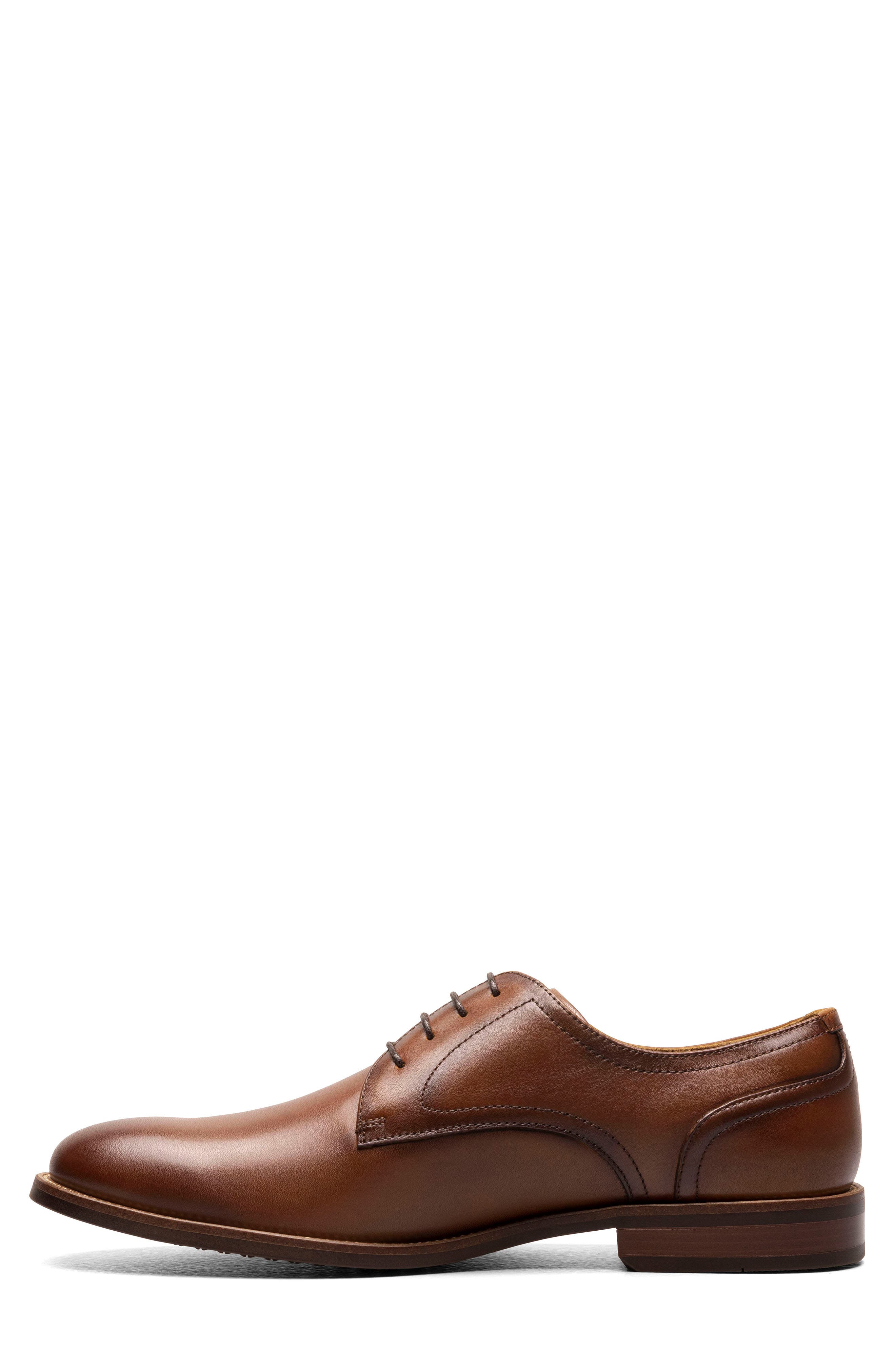 Rucci Plain Toe Derby, Alternate, color, COGNAC
