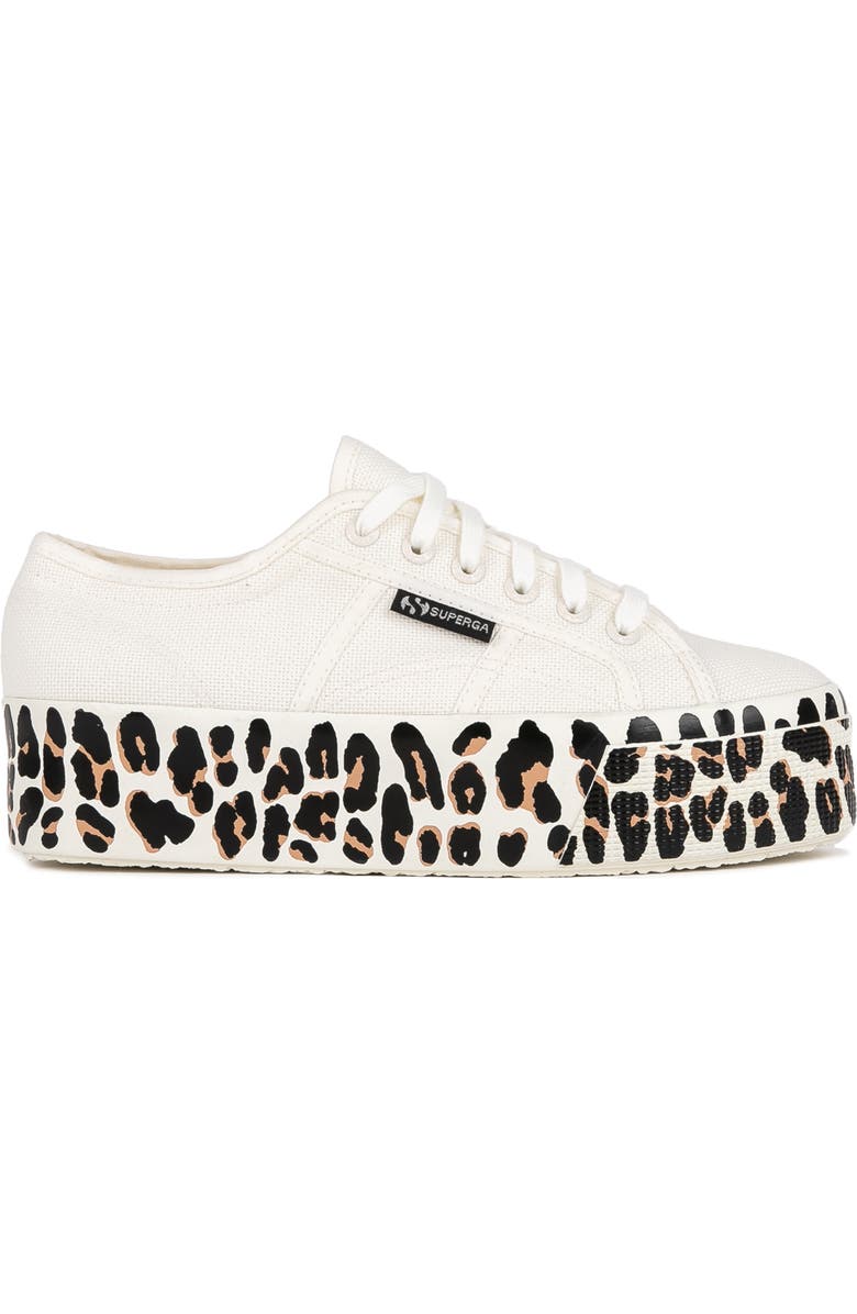 Superga 2790 Foxing Print Platform Sneaker, Alternate, color,