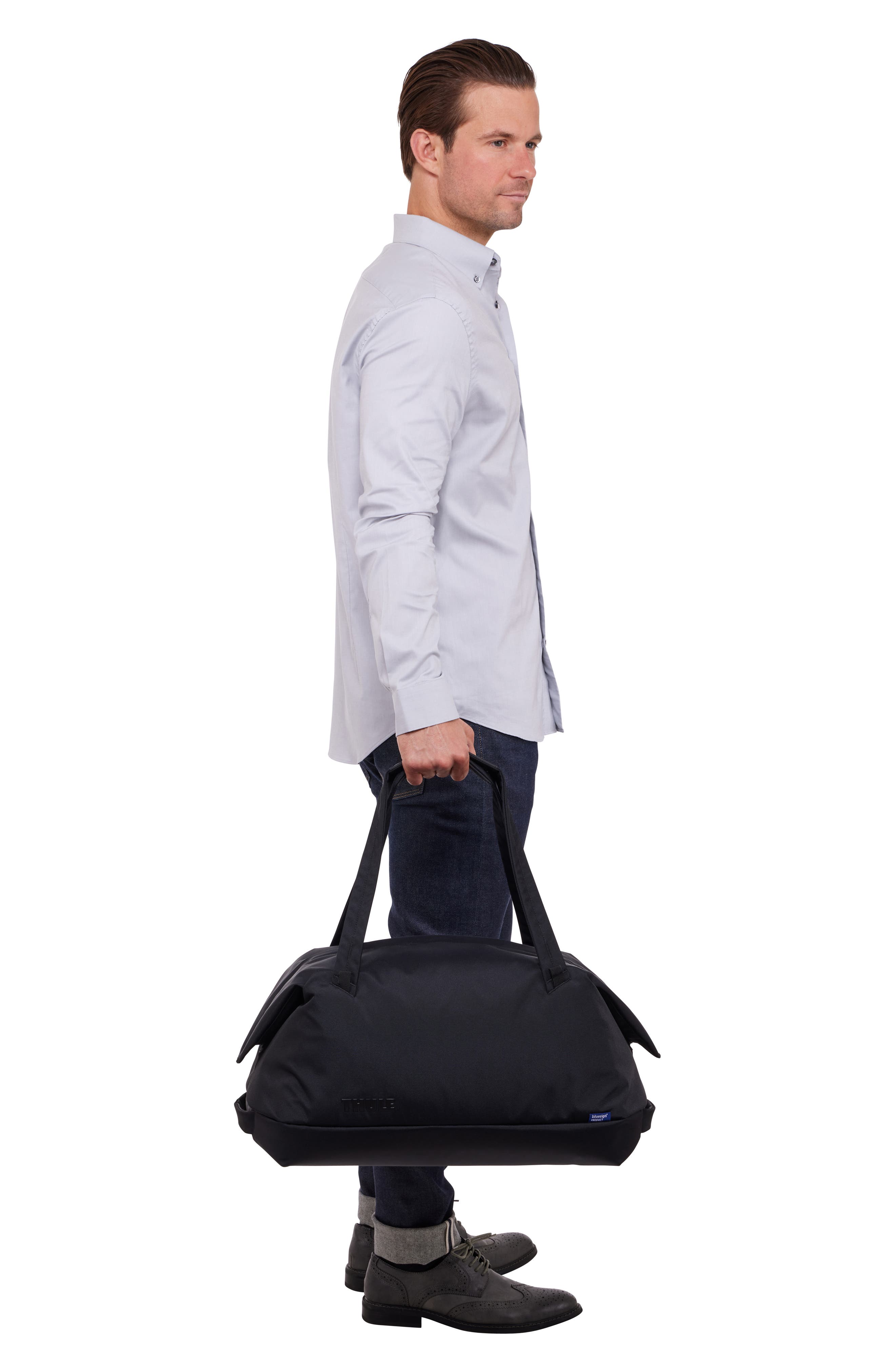 Thule Subterra 2 Water Resistant Duffel Bag, Alternate, color, Black