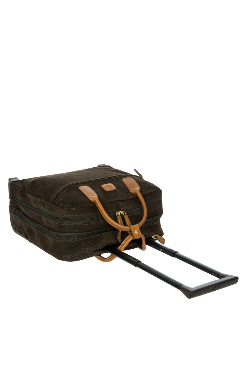 Life Tropea 16" Carry On Pilot Case Luggage, Alternate, color, Olive