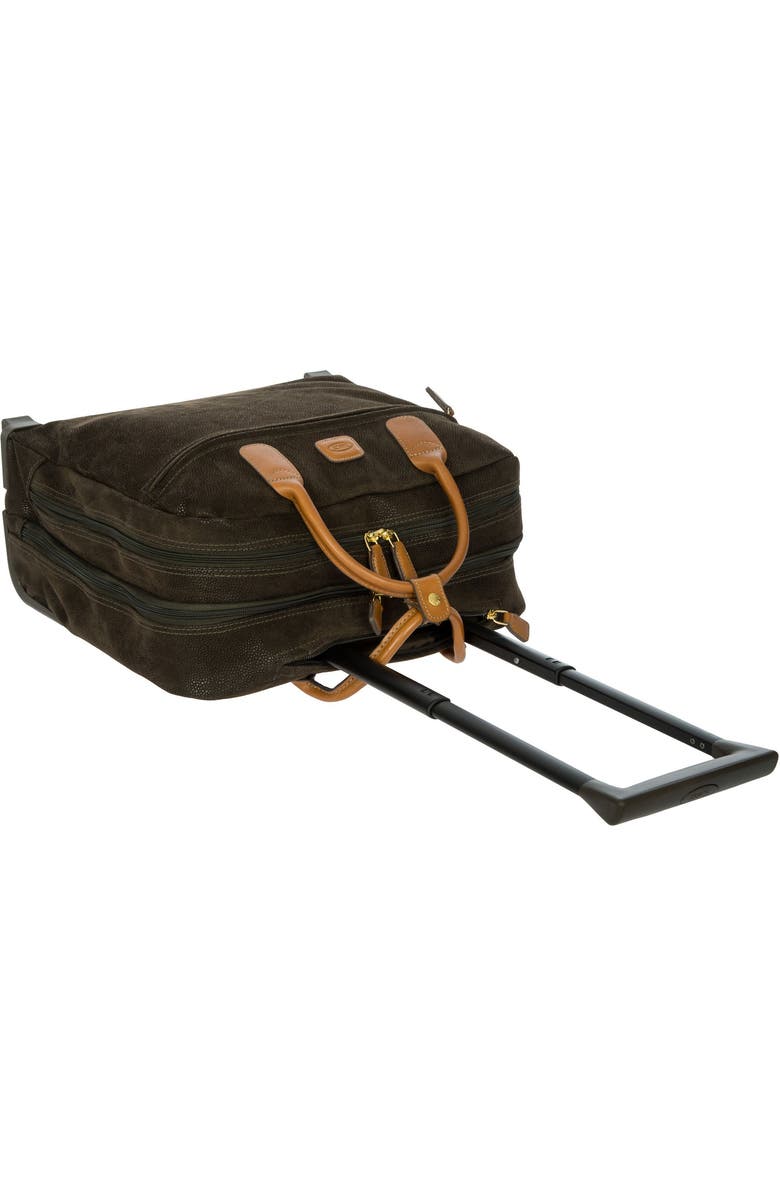 Bric's Life Tropea Pilot Case, Alternate, color, Olive