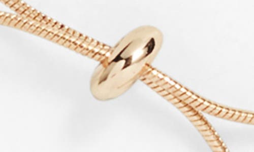 Open Edit Draped Chain Anklet