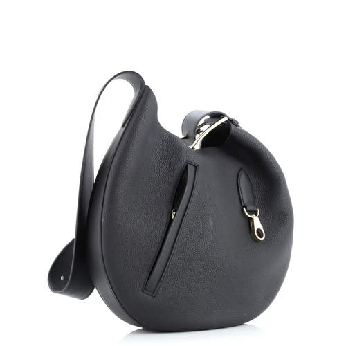Pre-owned Hermes Hermes Arcon Bag Togo And Swift In Black