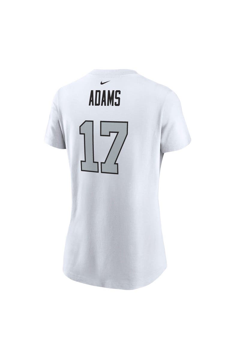 Nike Women's Nike Davante Adams White Las Vegas Raiders Player Name & Number T-Shirt, Alternate, color, 