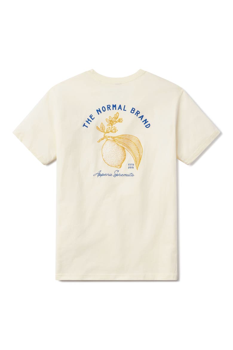 Lemon Squeeze Graphic T-Shirt, Alternate, color, NATURAL