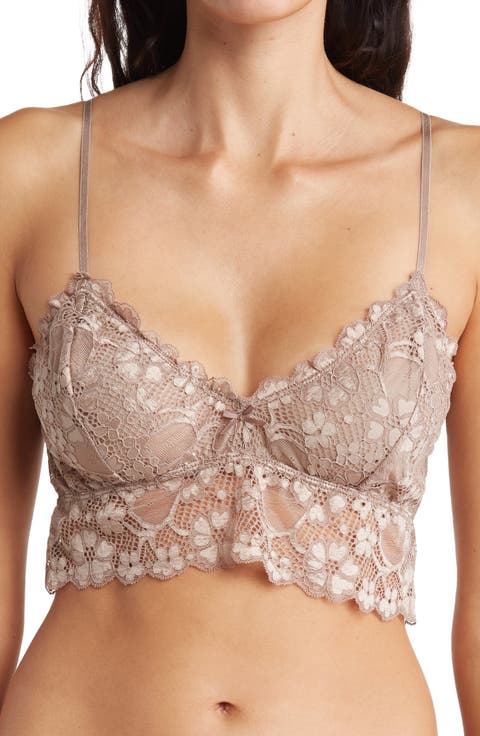 Lace Spaghetti Strap Bralette