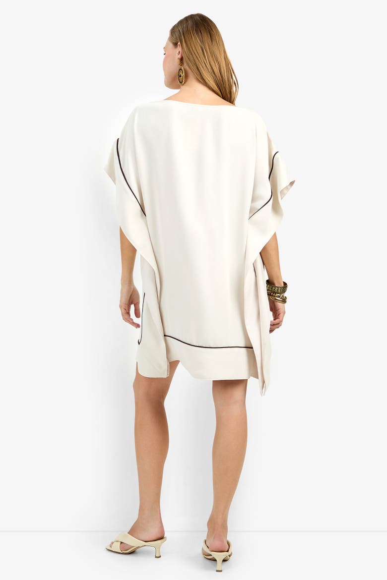 Kalena Caftan Dress, Alternate, color, Bonita Beige