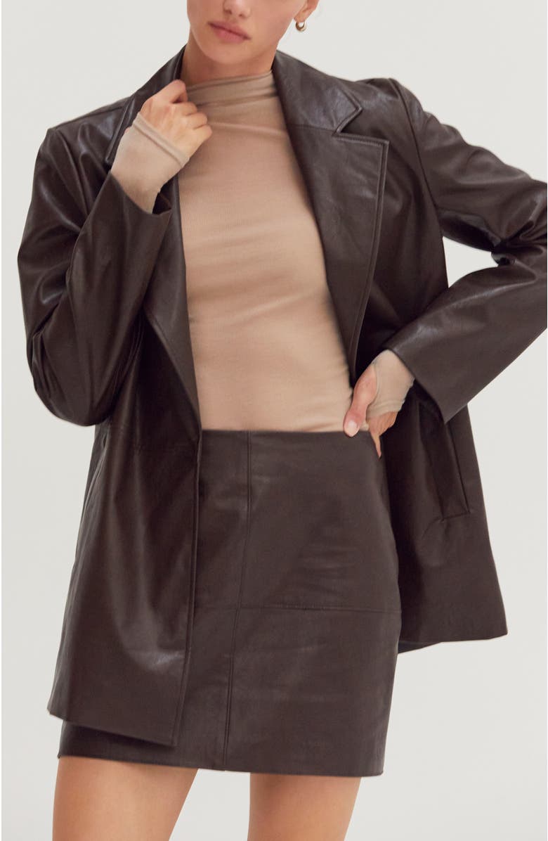 CRESCENT Mock Neck Semi Sheer Knit Top, Alternate, color, Taupe