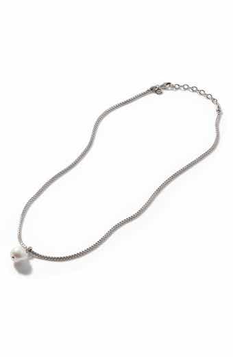 John Hardy Classic Chain Freshwater Pearl Pendant Necklace