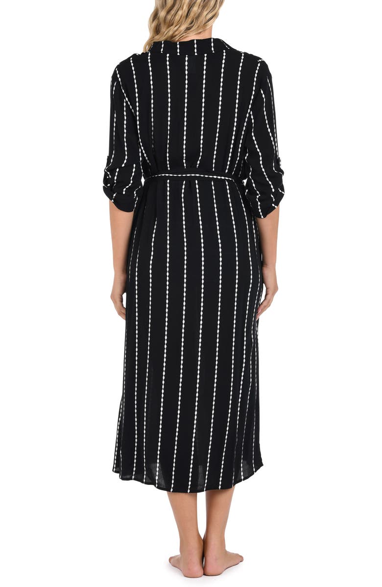 La Blanca City Lights Cover-Up Shirtdress, Alternate, color, 