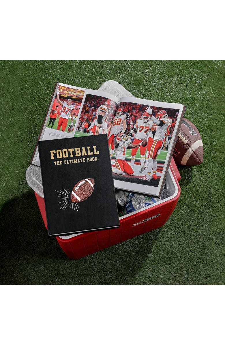 Graphic Image Football - The Ultimate Book Leather Edition, Alternate, color, Black
