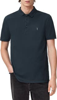 AllSaints Reform Cotton Piqué Polo