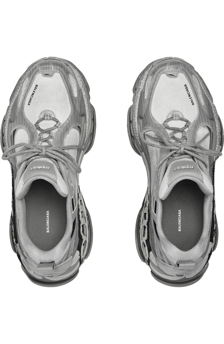 Balenciaga Triple S 2 Sneaker, Alternate, color, Gradient Grey