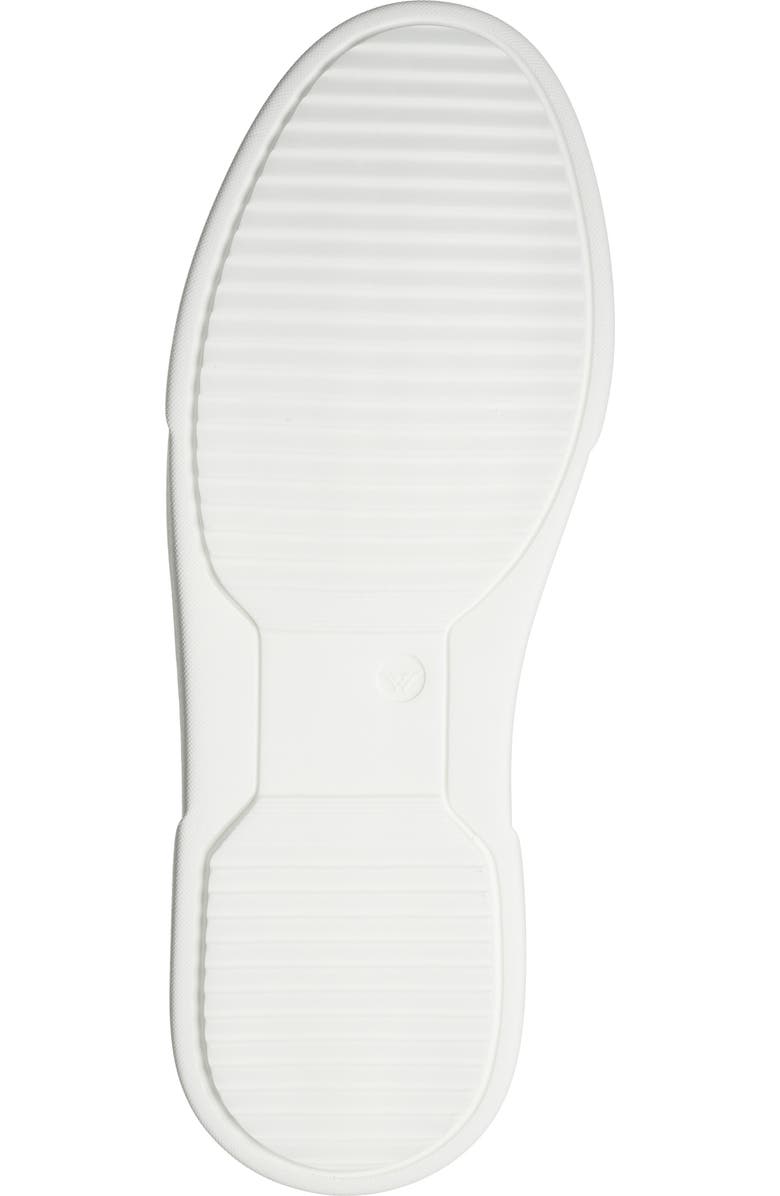 Magnanni Muro Leather Sneaker, Alternate, color, Black / Black Suede