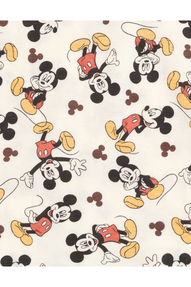 Mickey Mouse 2-Piece Polo and Pants Set, Alternate, color, Cream Brown Mickey