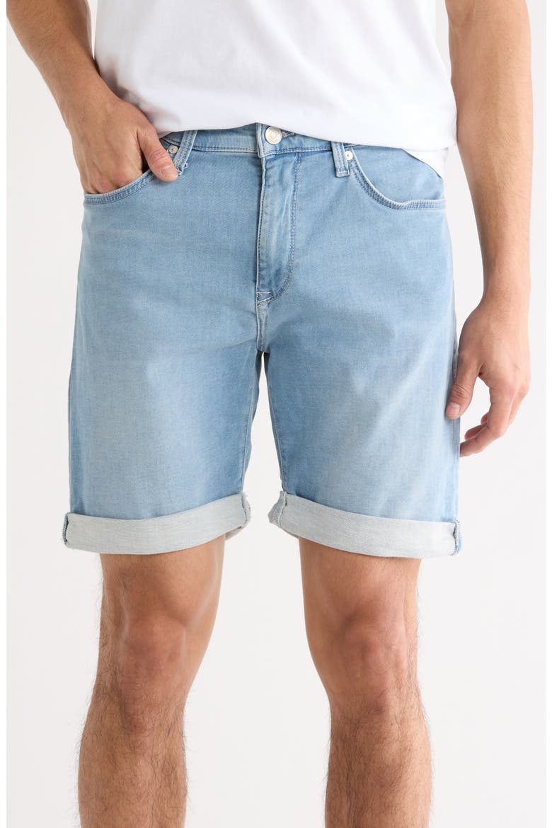 Brian Denim Shorts, Main, color, LIGHTT BRUSHED ATHLETIC
