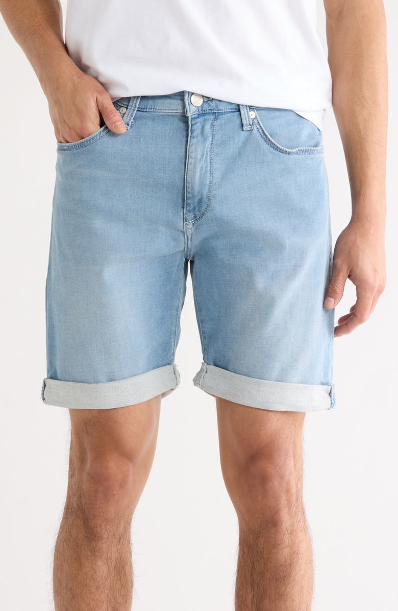 Mavi Jeans Brian Denim Shorts, Main, color, Lightt Brushed Athletic