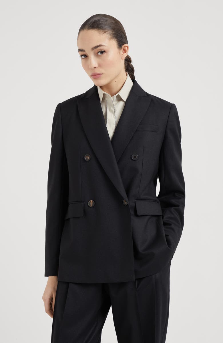 Brunello Cucinelli Flannel blazer, Alternate, color,