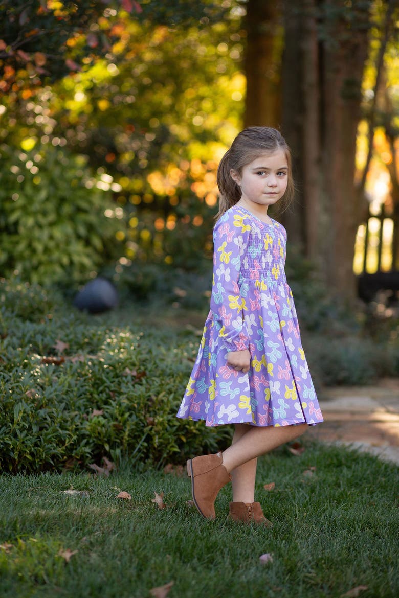 Ruched Dress, Alternate, color, Balloon Animals