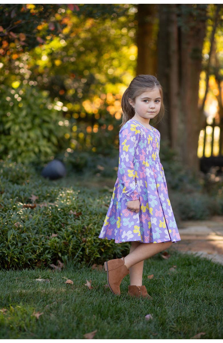 WORTHY THREADS Ruched Dress, Alternate, color, Balloon Animals