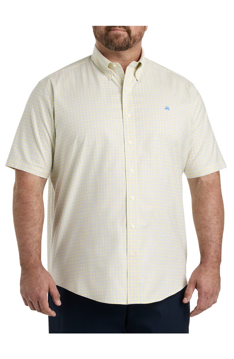 Brooks Brothers Big & Tall Non-Iron Oxford Sport Shirt, Main, color, 