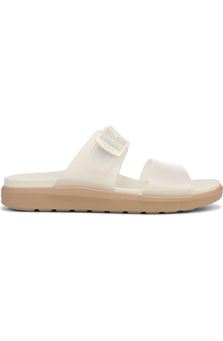 Dr. Scholl's All Time Double Strap Slide Sandal, Alternate, color, Off White