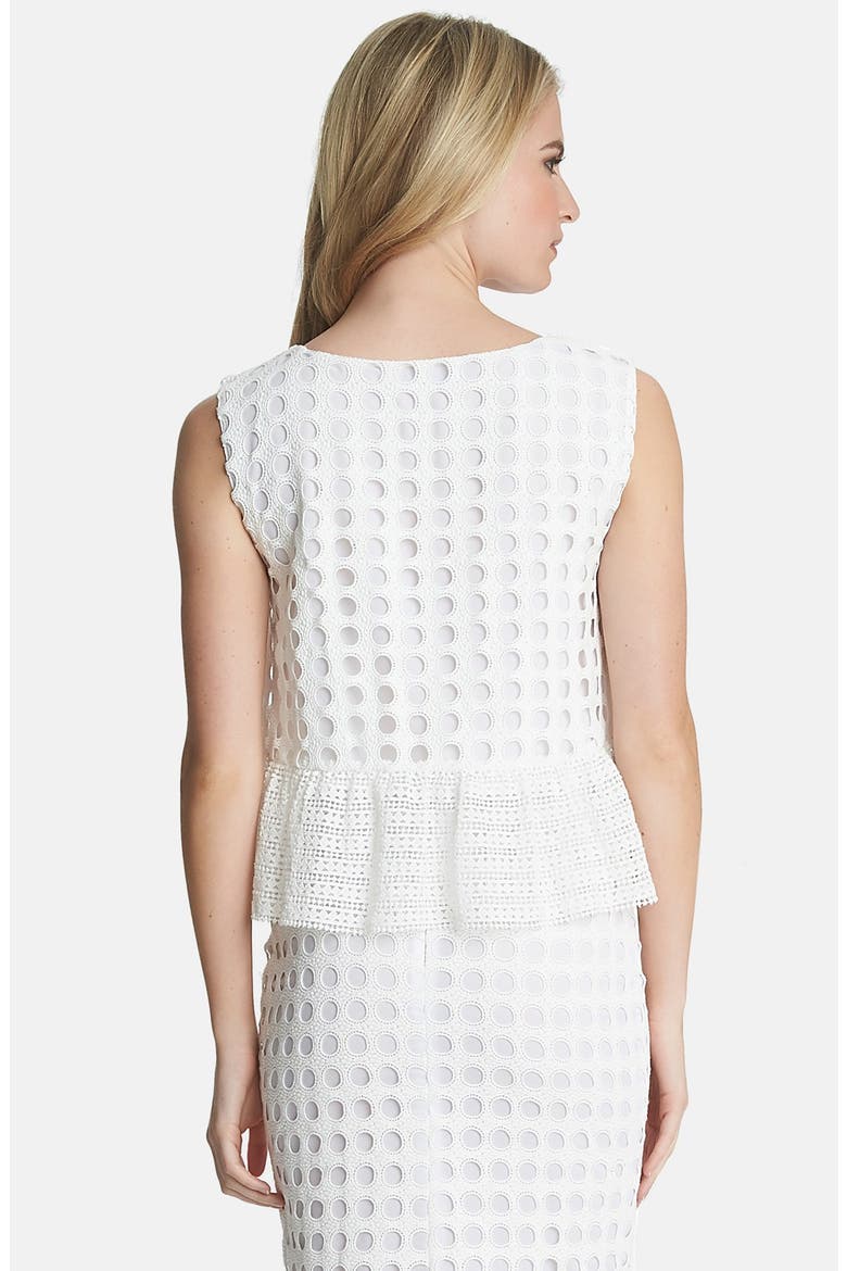 'Full Flounce' Lace Tank, Alternate, color, CLOUD