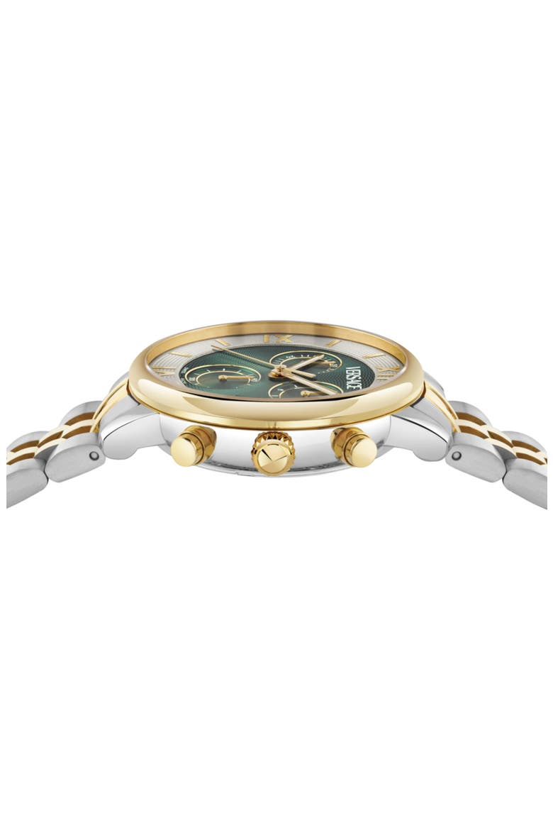 Classic Round Chrono Bracelet Watch, 38mm, Alternate, color, TTE