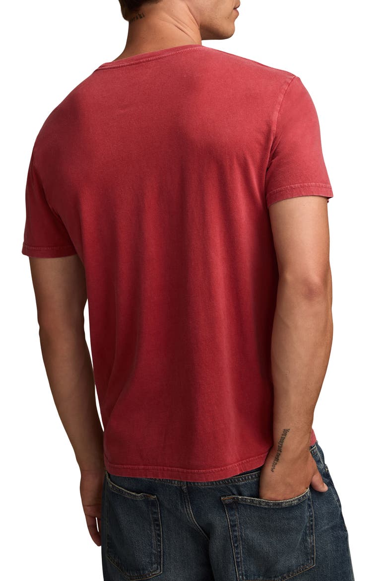 Frothy the Beer Man Cotton Graphic T-Shirt, Alternate, color, AMERICAN BEAUTY