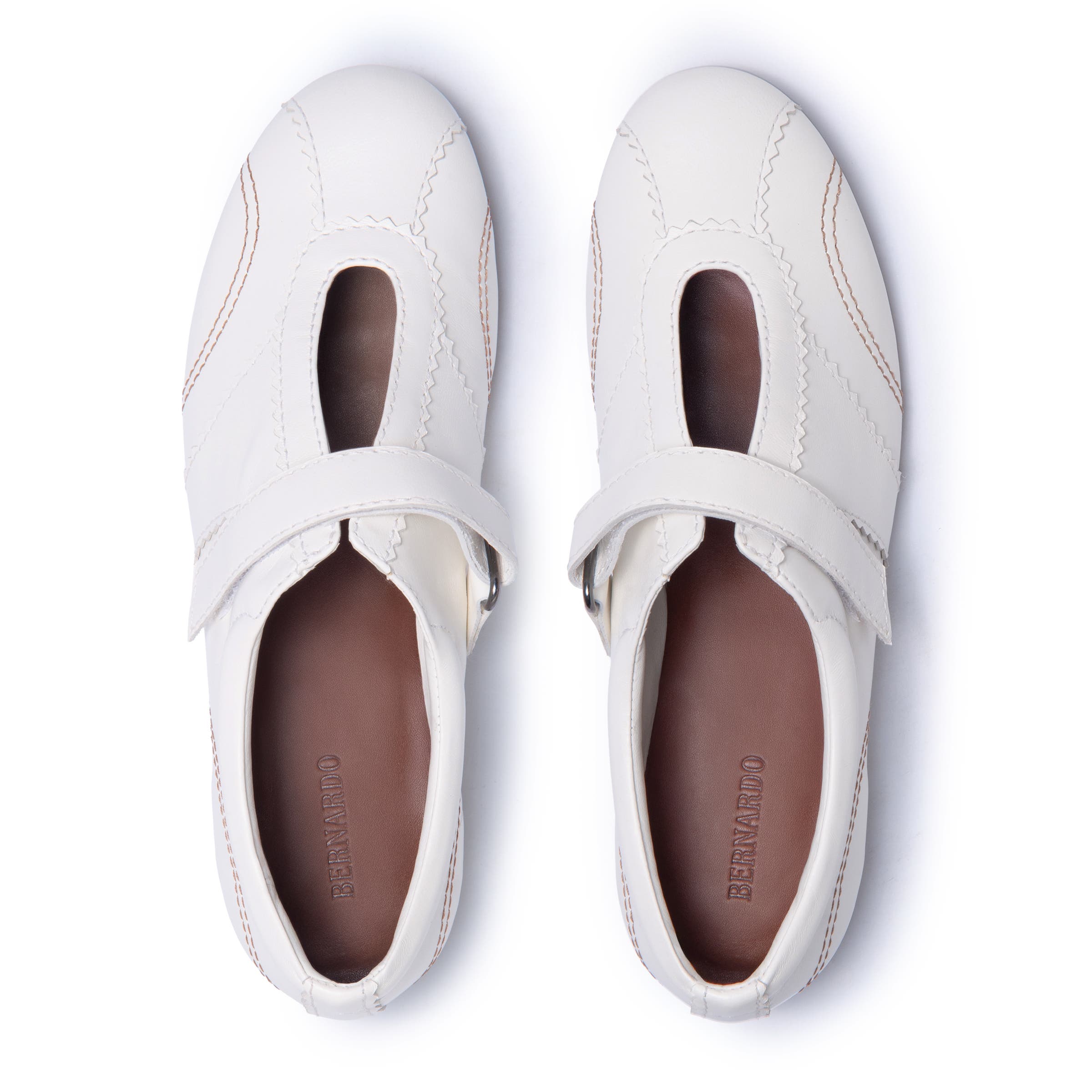 Bernardo Footwear Bozano Mary Jane Sneaker, Alternate, color, White